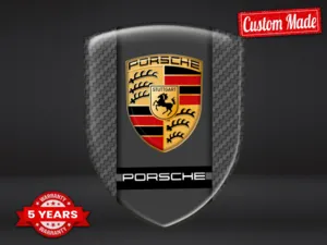 Porsche Autocollants Vitre Auto Résistants Qualité Universel